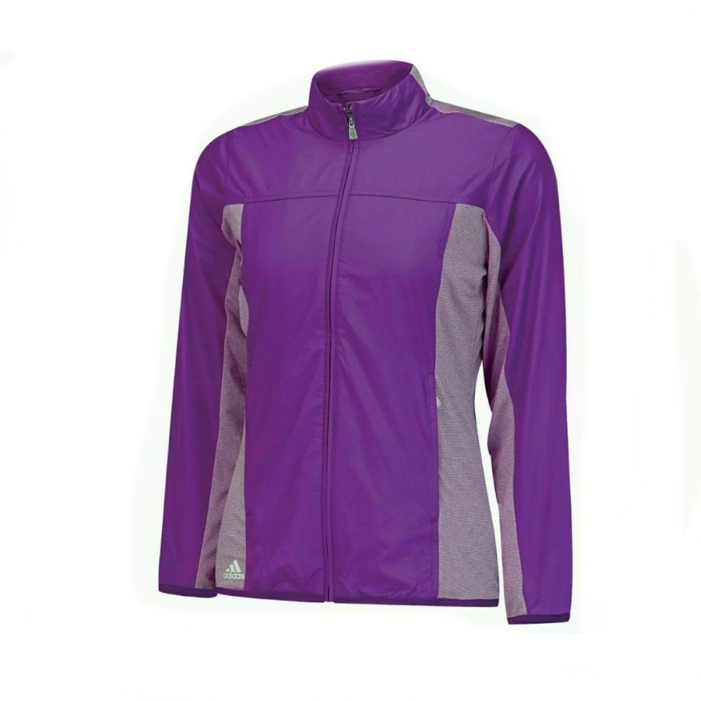 Adidas climaproof windbreaker jacket size large
